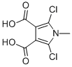 1-甲基-2,5-二氯吡咯-3,4-二羧酸结构式_42108-53-2结构式
