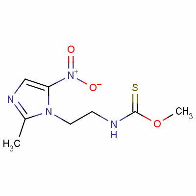 卡硝唑结构式_42116-76-7结构式