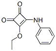 3-苯胺基-4-乙氧基-3-环丁烯-1,2-二酮结构式_42132-09-2结构式