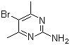 2-Amino-5-bromo-4,6-dimethylpyrimidine Structure,4214-57-7Structure