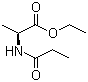 L-Alanine, N-(1-oxopropyl)-, ethyl ester Structure,42167-52-2Structure