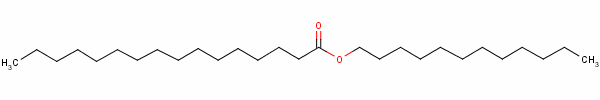 月桂醇棕榈酸酯结构式_42232-29-1结构式