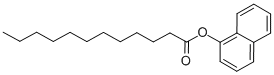 a-萘月桂酸酯结构式_4227-99-0结构式
