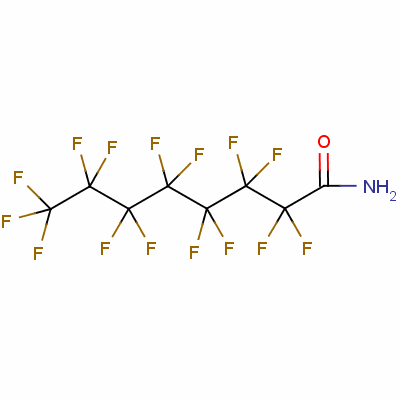全氟辛酰胺结构式_423-54-1结构式