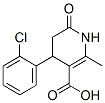 4-(2-Chlorophenyl)-1,4,5,6-tetrahydro-2-methyl-6-oxo-3-pyridinecarboxylic acid Structure,423120-06-3Structure