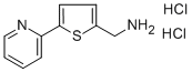 [5-(2-吡啶)-2-噻吩]甲基胺双盐酸盐结构式_423768-36-9结构式