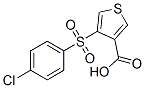 4-[(4-Chlorophenyl)sulfonyl]-3-thiophenecarboxylic acid Structure,423769-77-1Structure