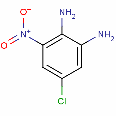 5-Chloro-3-nitro-1,2-benzenediamine Structure,42389-30-0Structure