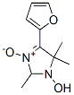 (9ci)-4-(2-呋喃)-2,5-二氢-1-羟基-2,5,5-三甲基-1H-咪唑 3-氧化物结构式_424812-68-0结构式