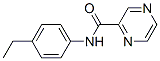 (9CI)-N-(4-乙基苯基)-吡嗪羧酰胺结构式_424818-79-1结构式