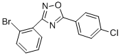 3-(2-溴苯基)-5-(4-氯苯基)-1,2,4-噁二唑结构式_425373-64-4结构式