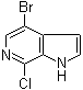 4-溴-7-氯-1H-吡咯并[2,3-c]吡啶结构式_425380-38-7结构式
