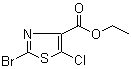 2-溴-5-氯噻唑-4-羧酸乙酯结构式_425392-44-5结构式