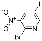 2-Bromo-5-iodo-3-nitropyridine Structure,426463-20-9Structure