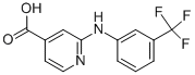 2-{[3-(Trifluoromethyl)phenyl]amino}isonicotinic acid Structure,42729-22-6Structure