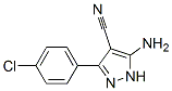 5-氨基-3-氯苯基吡唑氰结构式_42754-62-1结构式