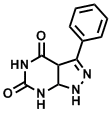 3-苯基-7,7a-二氢-1H-吡唑并[3,4-d]嘧啶-4,6(3ah,5h)-二酮结构式_42754-82-5结构式