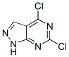1H-Pyrazolo[3,4-d]pyrimidine, 4,6-dichloro- Structure,42754-96-1Structure