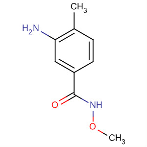 3-氨基-N-甲氧基-4-甲基苯甲酰胺结构式_427878-12-4结构式