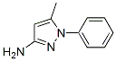 3-氨基-5-甲基-1-苯基吡唑结构式_4280-78-8结构式