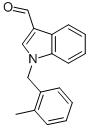 1-(2-甲基苄基)-1H-吲哚-3-甲醛结构式_428495-34-5结构式