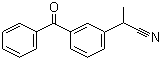 2-(3-Benzoylphenyl)propionitrile Structure,42872-30-0Structure