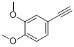 3,4-二甲氧基苯基乙炔结构式_4302-52-7结构式