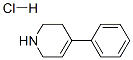 4-苯基-1,2,3,6-四氢吡啶盐酸结构式_43064-12-6结构式