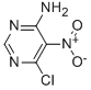 6-氯-5-硝基氨基嘧啶结构式_4316-94-3结构式