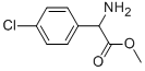 氨基-(4-氯-苯基)-乙酸甲酯结构式_43189-20-4结构式