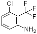 2-Amino-6-chlorobenzotrifluoride Structure
