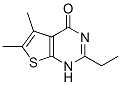 (9CI)-2-乙基-5,6-二甲基-噻吩并[2,3-d]嘧啶-4(1H)-酮结构式_433716-50-8结构式