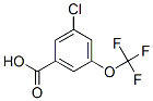 Benzoic acid, 3-chloro-5-(trifluoromethoxy)- Structure,433926-46-6Structure