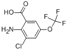 2-氨基-3-氯-5-(三氟甲氧基)苯甲酸甲酯结构式_433938-46-6结构式