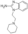 1-(2-哌啶-1-乙基)-1H-苯并咪唑-2-胺结构式_435342-20-4结构式