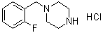 1-(2-Fluorobenzyl)piperazine Structure,435345-41-8Structure