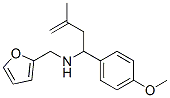 Furan-2-ylmethyl-[1-(4-methoxyphenyl)-3-methyl-but-3-enyl]amine Structure,436088-84-5Structure