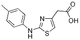(2-对甲苯氨基-噻唑-4-基)-乙酸结构式_436094-76-7结构式