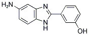 3-(5-氨基-1H-苯并咪唑)-苯酚结构式_436100-00-4结构式