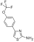 4-(4-Trifluoromethoxyphenyl)thiazol-2-ylamine Structure,436151-95-0Structure