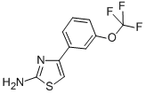 4-(3-Trifluoromethoxyphenyl)thiazol-2-ylamine Structure,436151-97-2Structure