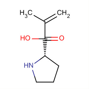 (9ci)-1-(1-甲基乙烯)-L-脯氨酸结构式_436159-74-9结构式