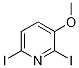 2,6-Diiodo-3-methoxypyridine Structure,437709-98-3Structure