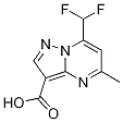 7-Difluoromethyl-5-methyl-pyrazolo-[1,5-a]pyrimidine-3-carboxylic acid Structure,438218-14-5Structure