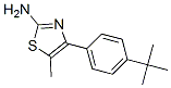 4-(4-tert-Butylphenyl)-5-methylthiazol-2-ylamine Structure,438227-35-1Structure