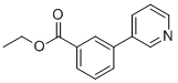 3-吡啶-3-基-苯甲酸乙酯结构式_4385-73-3结构式