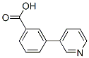 3-(3-Pyridinyl)benzoic acid Structure,4385-77-7Structure