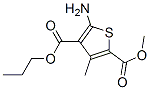 2-Methyl 4-propyl 5-amino-3-methylthiophene-2,4-dicarboxylate Structure,438532-72-0Structure