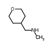 甲基-(四氢吡喃-4-甲基)胺结构式_439081-52-4结构式