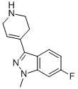 1H-Indazole, 6-fluoro-1-methyl-3-(1,2,3,6-tetrahydro-4-pyridinyl)- Structure,439082-13-0Structure